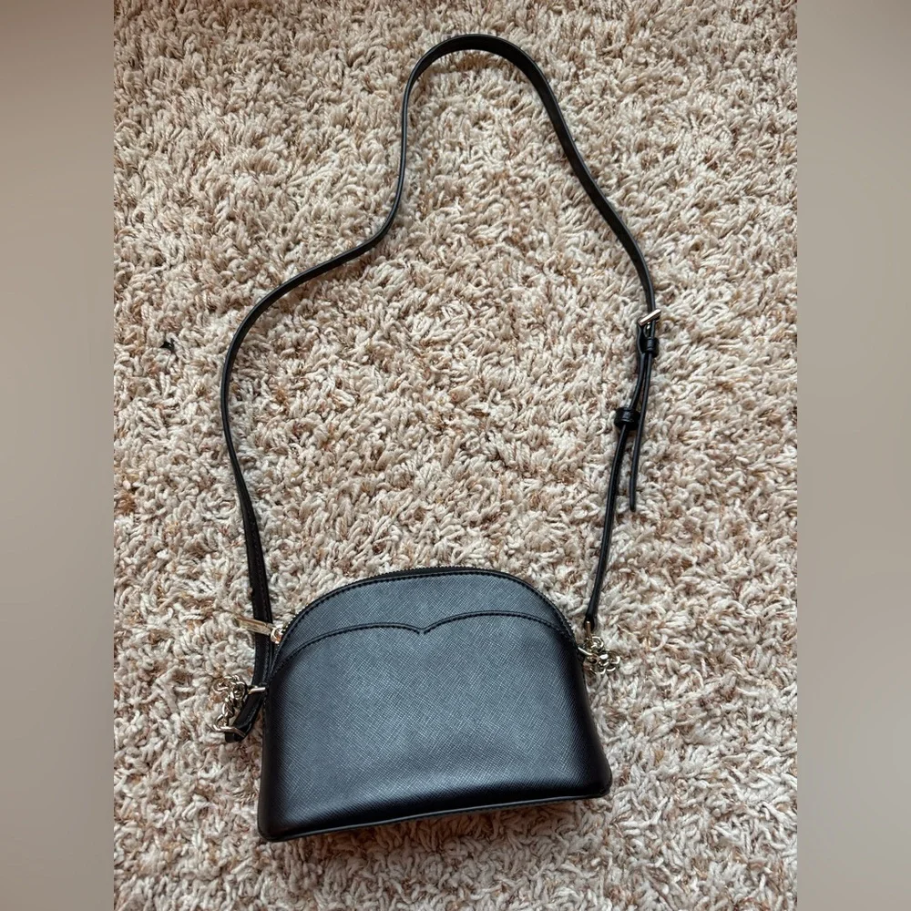 Kate Spade Black Leather Crossbody Bag - Picture 3 of 4